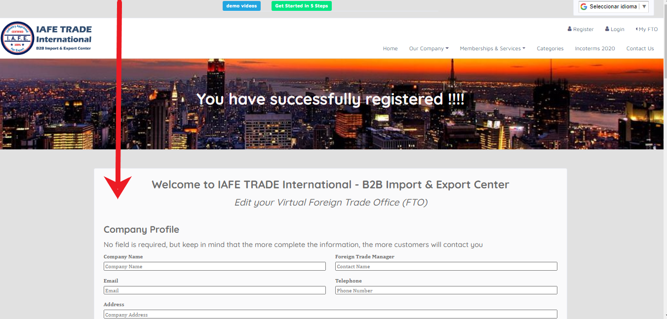 first step