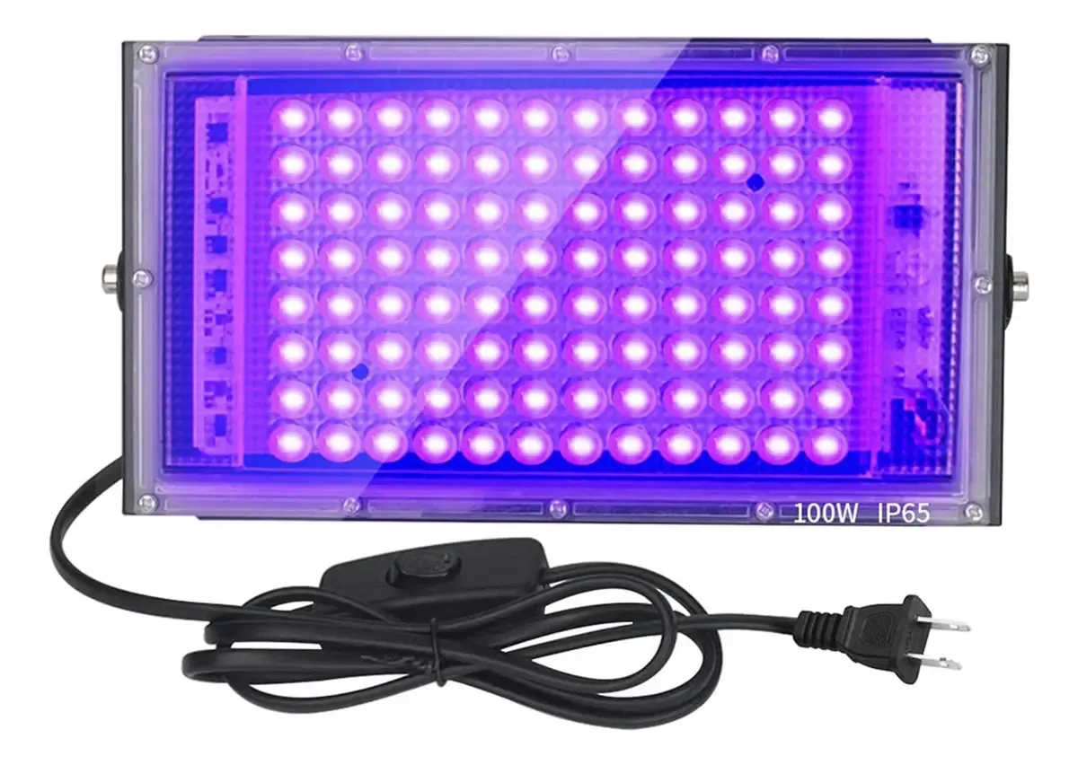 Luz led UV 100W